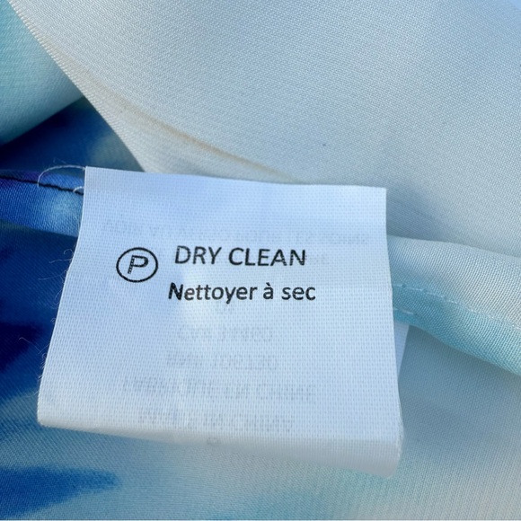 Vince Black Dress with Blue Accents - Picture 7 of 7